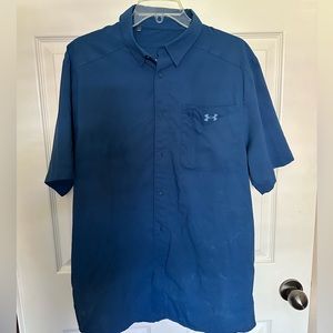 Under armor button up shirt